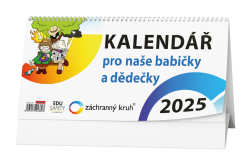 Stolní kalendář - Kalendář pro naše babičky a dědečky BSE4