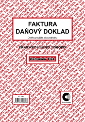 Faktura - daňový doklad A5 PT199